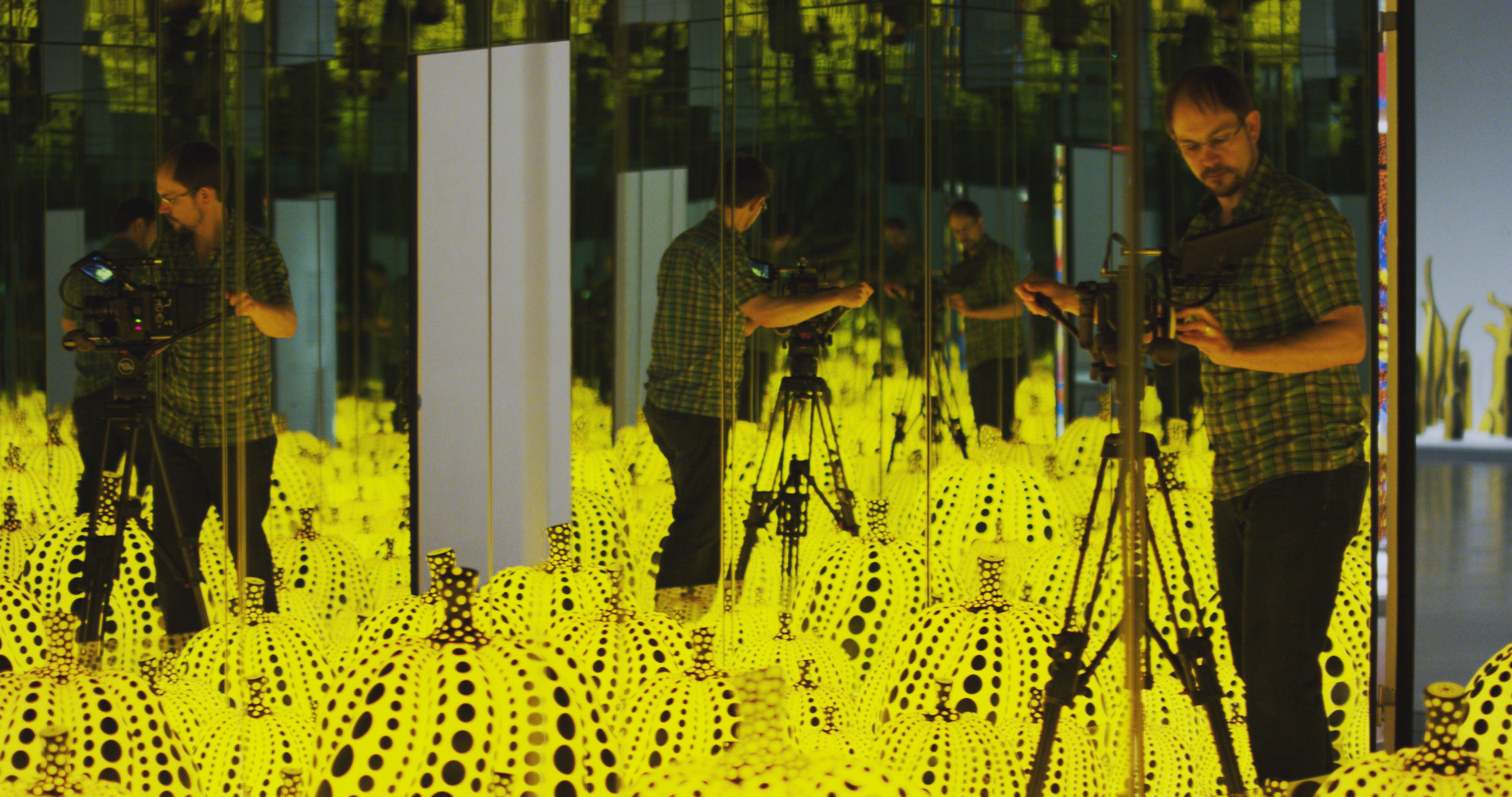 Documentary art installation shoot